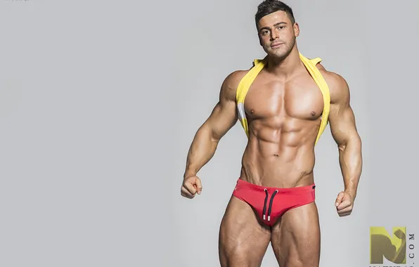Muscles, pose, package, abs