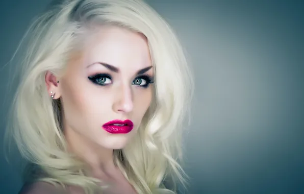 Картинка девушка, лицо, фон, волосы, Romanie