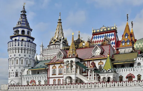 Москва, Россия, архитектура, Измайловский Кремль