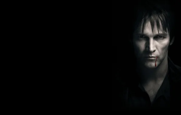 Обои, сериал, wallpapers, 1920x1080, настоящая кровь, true blood, стивен мойер, bill compton