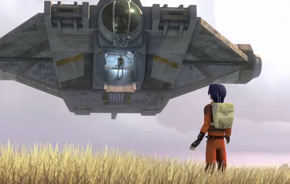 Animated series, Звездные войны: Повстанцы, Star Wars: Rebels, Ezra and the Ghost