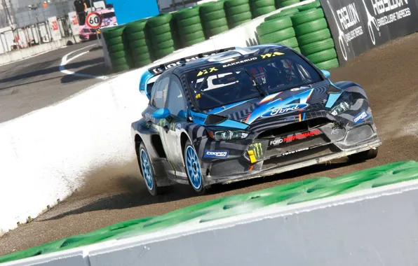 Картинка Ford, Форд, Fiesta, Передок, RallyCross, GRC