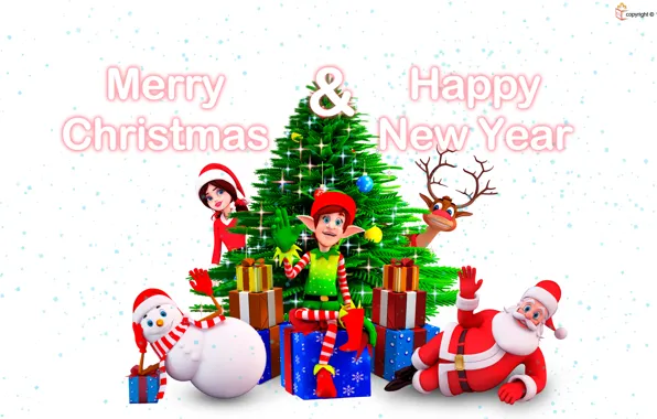 New year, holidays, merry christmas