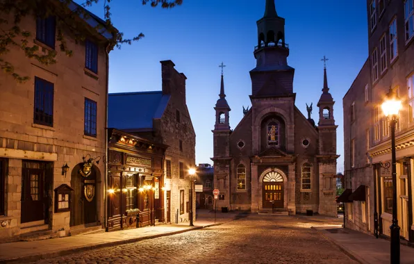 Канада, церковь, Монреаль, Montreal, Chapelle Notre-Dame-de-Bon-Secours
