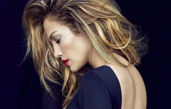 Картинка спина, актриса, певица, Jennifer Lopez