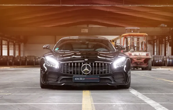 Фары, Mercedes-Benz, вид спереди, AMG, 2018, Edo Competition, GT R