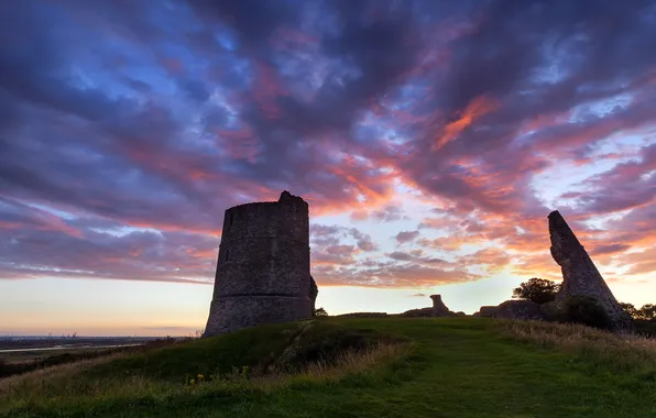 Великобритания, Great Britain, Essex, графство Эссекс, Hadleigh Castle, Замок Хадли