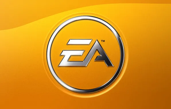 Картинка желтый, бренды, Electronic Arts