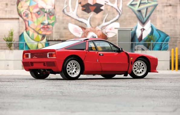 Red, Lancia, Rally, 1984, Lancia Rally 037 Stradale