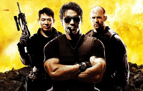 Картинка The Expendables, неудержимые, Сталоне, Стетхем