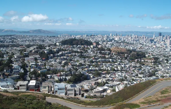 Картинка city, город, Калифорния, USA, США, Сан Франциско, California, San_Francisco