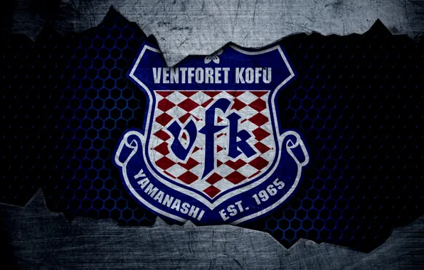 Wallpaper, sport, logo, football, Ventforet Kofu