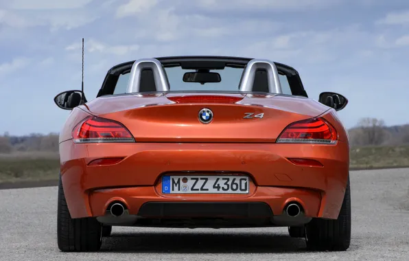 Картинка BMW, родстер, 2013, корма, E89, BMW Z4, Z4, sDrive35is