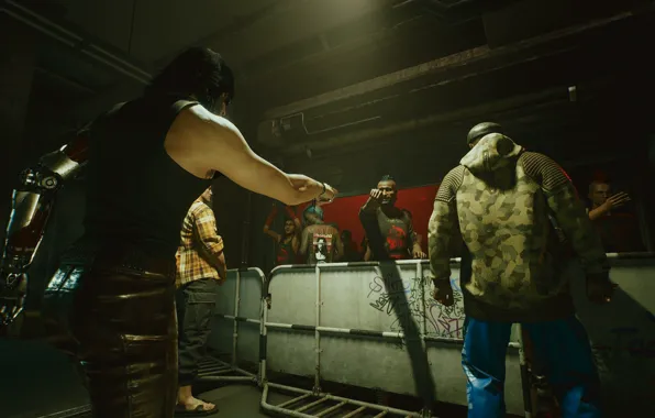 Будущее, киберпанк, rpg, видеоигра, киану ривз, video game, night city, CD Projekt RED