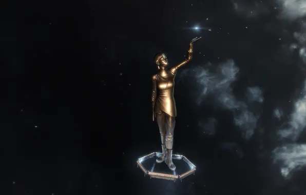 Space, eve online, monument