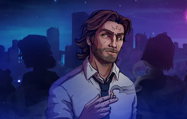 Art, Katrin, Лили, Snow White, The Wolf Among Us, Bigby, fables, Kate-FoX