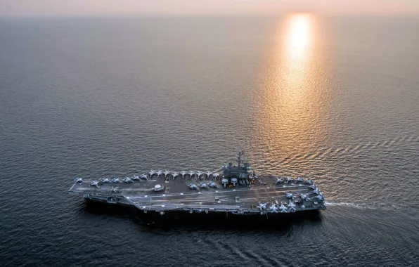 Оружие, армия, США, флот, USS Ronald Reagan (CVN 76)