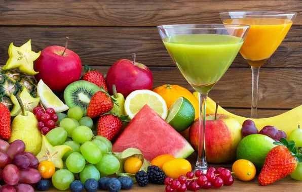 Картинка juice, fruits, сок, fresh, фрукты, ягоды