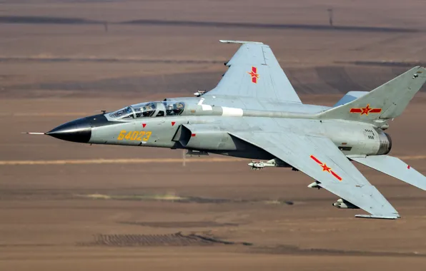 Истребитель-бомбардировщик, Пилот, Кокпит, ВВС КНР, Xian JH-7