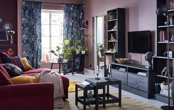 Дизайн, стиль, комната, интерьер, гостиная, ИКЕА, IKEA idea decor, ИКЕА декор