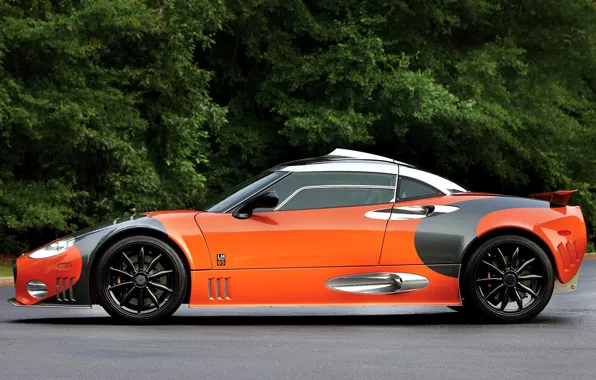 Картинка 2008, design, Spyker, exterior, sports coupe, Spyker C8 Laviolette LM85