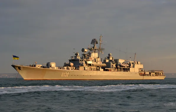 Закат, Украина, Флот, ВМСУ, Гетман Сагайдачный, F130, ВМС Украины