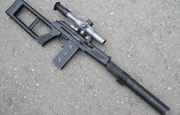 Картинка ВСК-94, российская снайперская винтовка, Войсковой Снайперский Комплекс