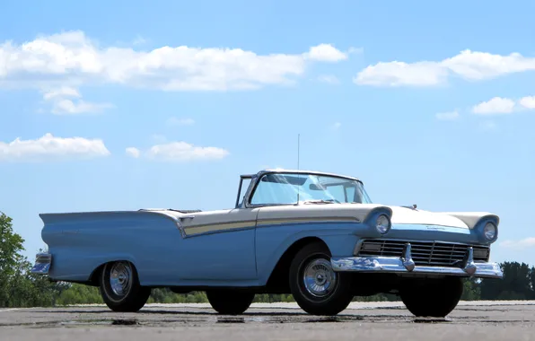 Ford, Форд, 1957, ретро автомобили, Hardtop, Skyliner, Retractable, retro cars