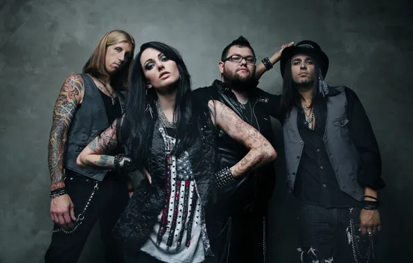 Картинка группа, рок, Sarah Anthony, The Letter Black