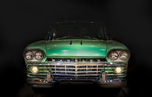 Car, Vintage, 1959, Rambler