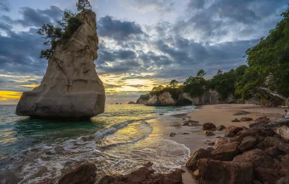 Картинка море, скалы, побережье