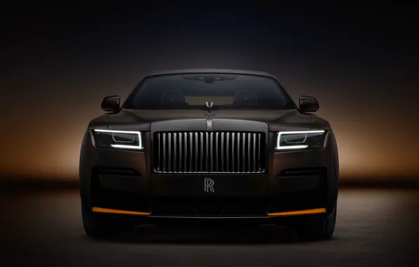 Картинка Rolls-Royce, Ghost, front, Rolls-Royce Black Badge Ghost