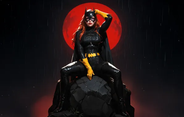 Картинка rising, batgirl, defender of gotham