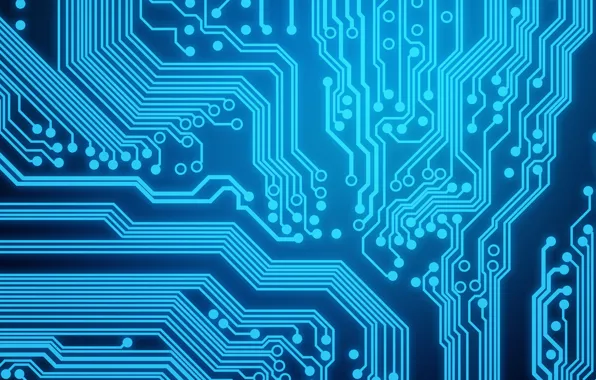 Blue, background, circuit board