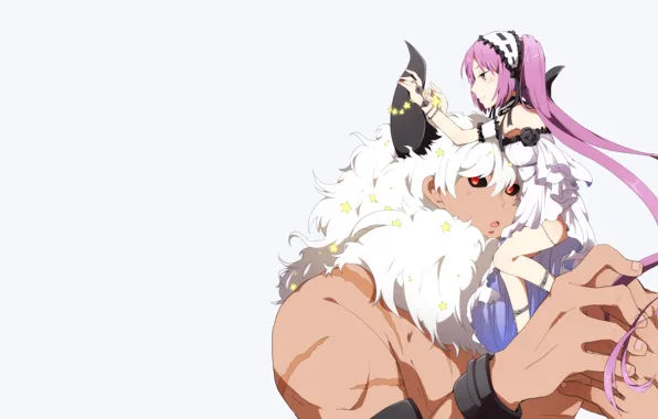 Аниме, арт, двое, Fate Grand Order