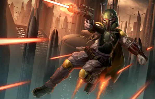 Star wars, боба фетт, boba fett, bounty hunter, охотник за головами, Mandalorian, Мандалориан