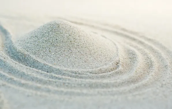 Песок, узор, линий
