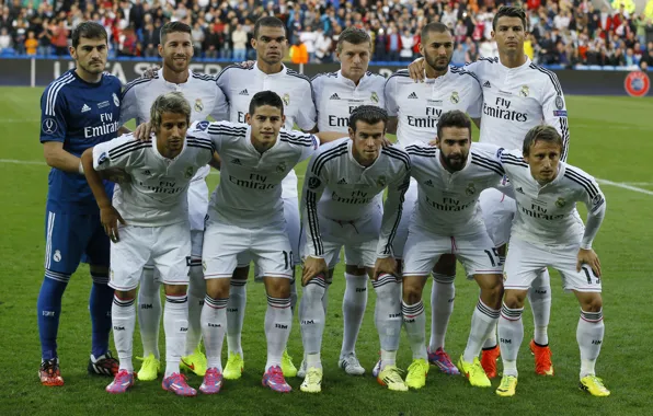 Cristiano Ronaldo, Football, Реал Мадрид, Real Madrid, Криштиану Роналду, Sport, Pepe, Состав