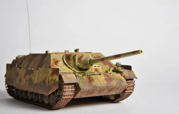 Игрушка, установка, (САУ), моделька, самоходно-артиллерийская, Jagdpanzer IV/70