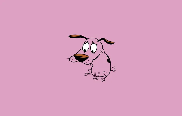 Эмоции, пёс, Кураж трусливый пес, Courage - the cowardly dog, Кураж