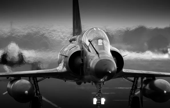 Картинка истребитель, многоцелевой, «Мираж», Mirage 2000Ns