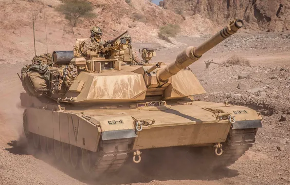 Картинка ОБТ, Abrams M1A1, USMC, КМП США, MBT