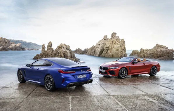 Картинка купе, BMW, кабриолет, 2019, BMW M8, M8, M8 Competition Coupe, F91