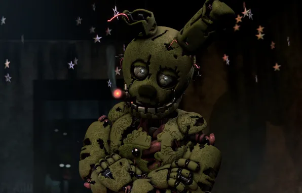Взгляд, игра, кукла, сигара, Five Nights At Freddy's, Пять ночей у Фредди