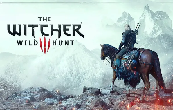 Геральт из Ривии, Белый Волк, The Witcher 3 Wild Hunt, Ведьмак 3 Дикая Охота, Geralt …