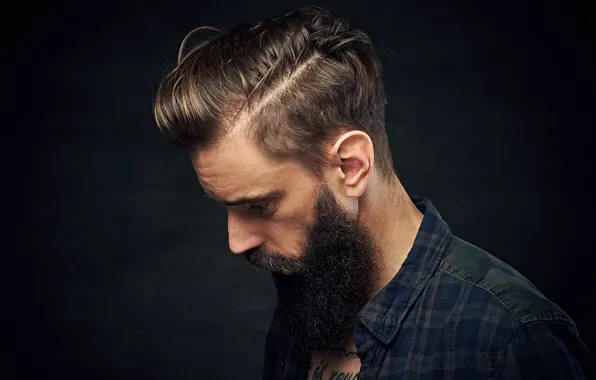 Men, hair, hairstyle, haircut