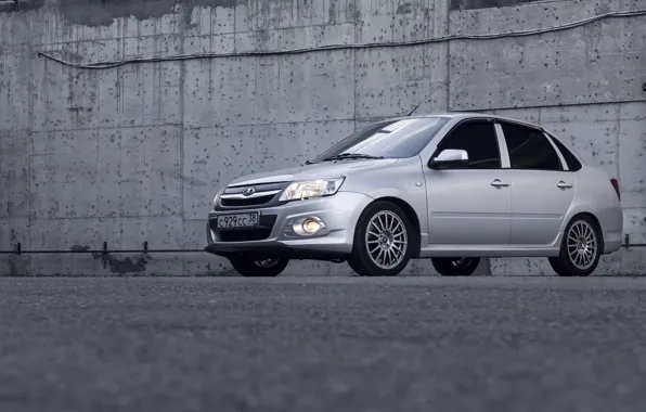 Фон, обои, автомобиль, Lada, Лада, Sport, Granta, Гранта