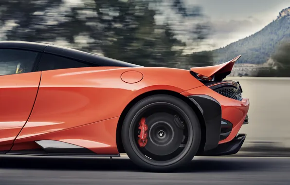 Картинка McLaren, крыло, задняя часть, 2020, 765LT