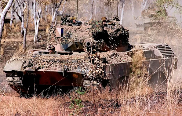 Танк, камуфляж, .рскраска, &ampquot;Leopard&ampquot;, ВС Австралии