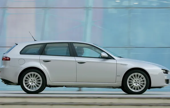 Alfa Romeo, Silver, Alfa Romeo Wallpaper, Alfa Sportwagon, Sportwagon, Alfa Romeo 159 Wallpaper, Alfa Romeo …